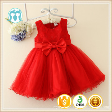 2016 Latest Red Girl Princess Dresses With Red Bow Sleeveless Tulle Girls party Dress Pretty Lace Kids Clothing
 2016 Latest Red Girl Princess Dresses With Red Bow Sleeveless Tulle Girls party Dress Pretty Lace Kids Clothing